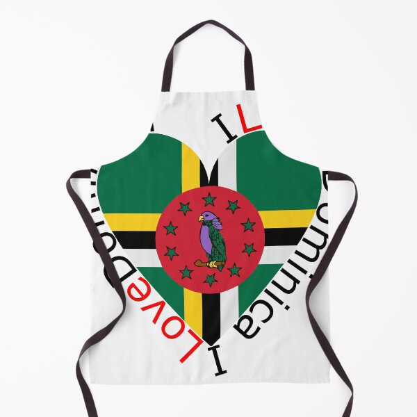 Item preview, I Love Dominica  Heart designed and sold by TheIconSmith.