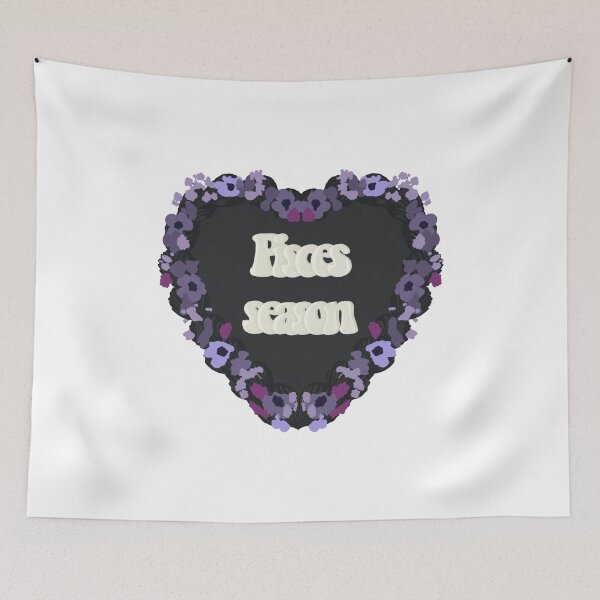 Item preview, Pisces Season Star Sign Love Heart Birthday Cake designed and sold by FreeOrca.