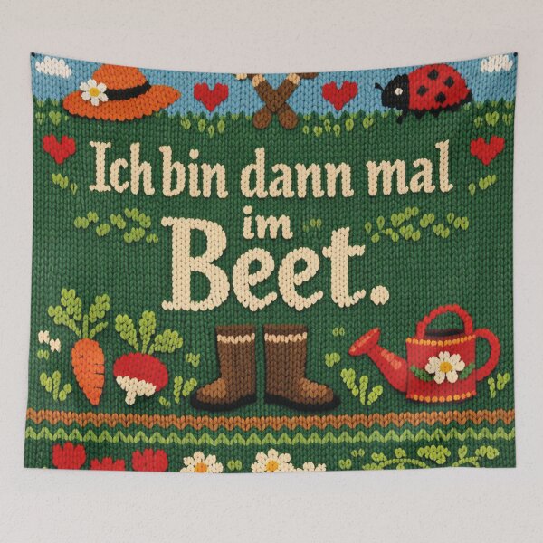 Item preview, Knitting design: I'm off to the garden! designed and sold by Mauswohn.