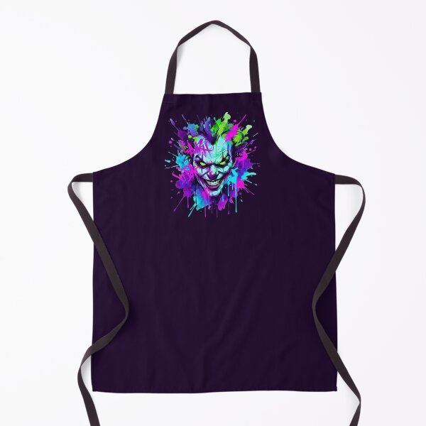 Item preview, Toxic Grin Neon Splatter – Urban Graffiti Evil Clown Aesthetic designed and sold by MarCinu Art.