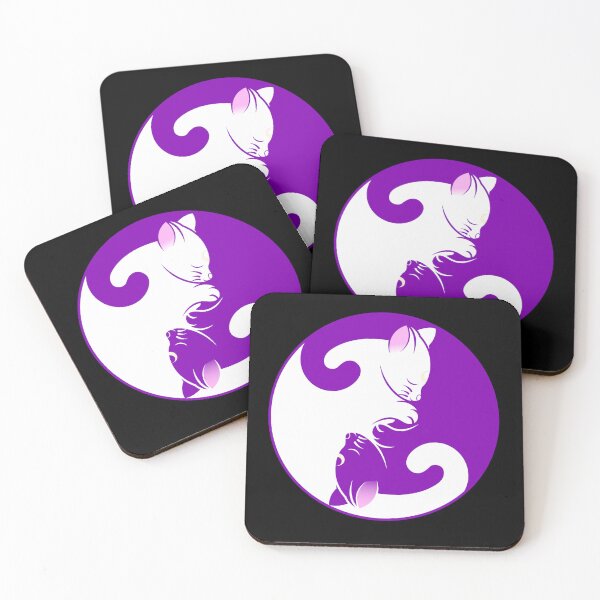 Item preview, cats yinyang designed and sold by SMadejArt.