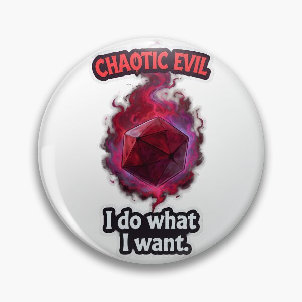 Aperçu de l'œuvre Chaos Maléfique – Je fais ce que je veux | Conception de jeu de rôle Dark D20 créée et vendue par RpgTools.