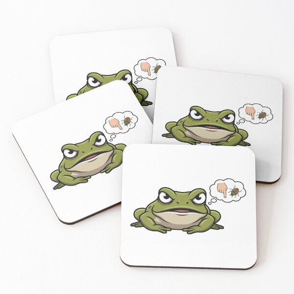 Item preview, If It Fits I Eats Hungry Pacman Frog designed and sold by Petzzz.