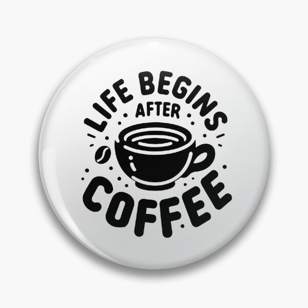 Item preview, Life Begins After Coffee Typography Design | Coffee Lover Quote designed and sold by Lulunza.