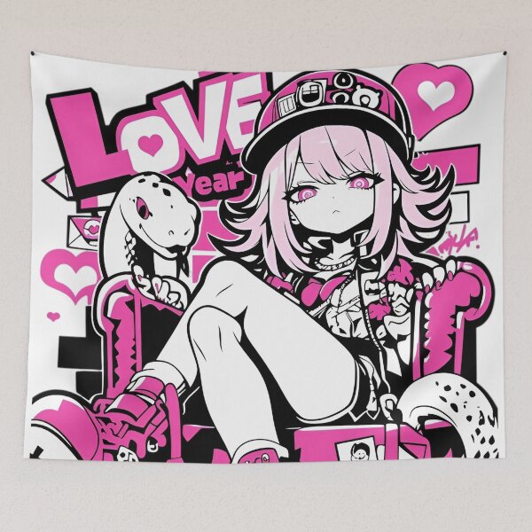 Item preview, Love Year - Rebel Girl with Snakes designed and sold by Dyan4.
