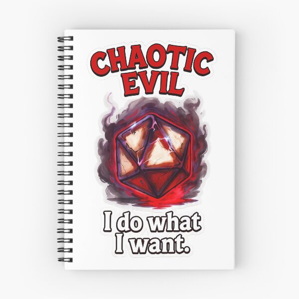 Artikelvorschau, Chaotisch Böse – Ich mache, was ich will | Düsteres D20-Rollenspieldesign entworfen und verkauft von RpgTools.