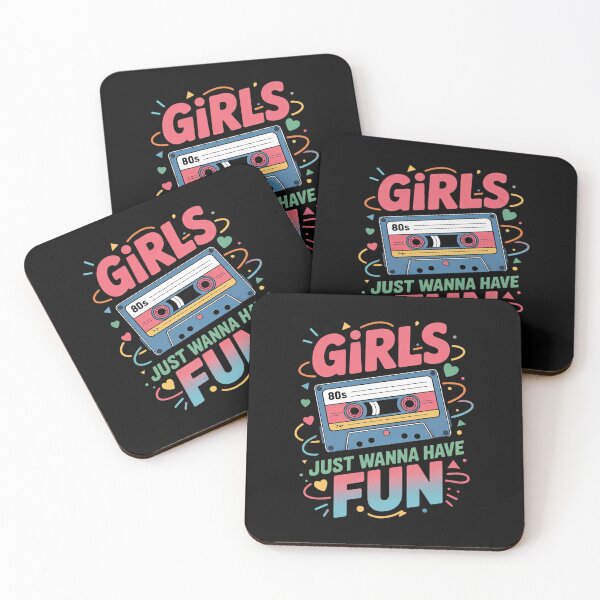 Item preview, Awesome 80's Girls Just Wanna Have Fun 1980s 5 designed and sold by angolinnArt.
