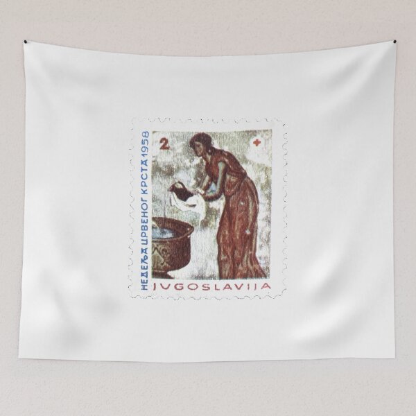 Item preview, Yugoslavia Vintage Postage Stamp designed and sold by red-amber65.