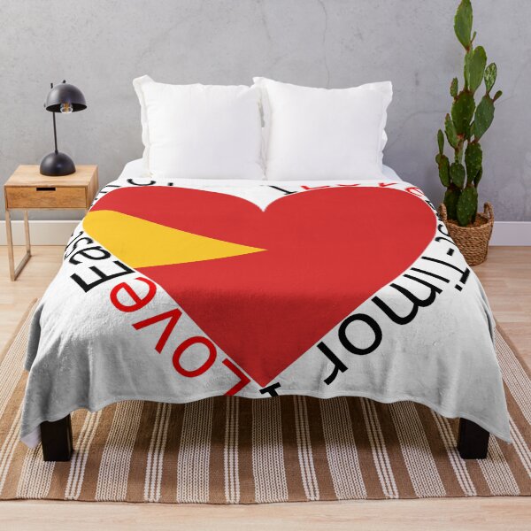 Item preview, I Love East Timor Heart designed and sold by TheIconSmith.