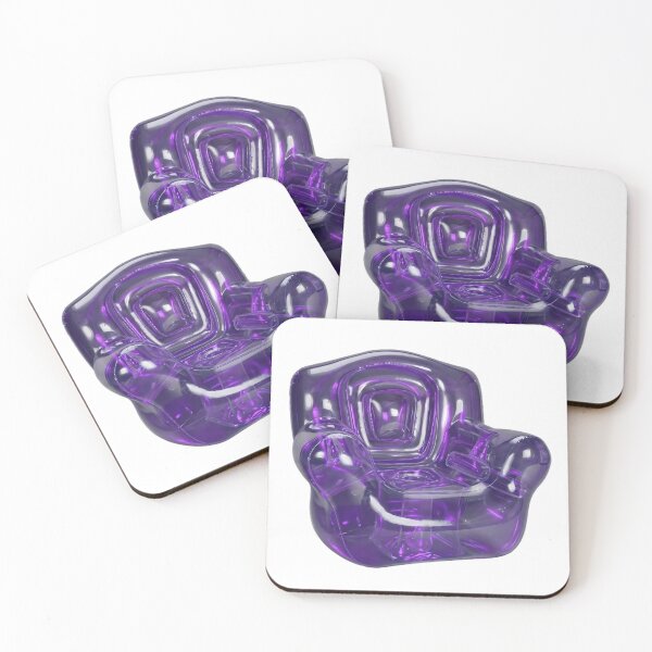 Item preview,  Frutiger Aero Glossy 3D Inflatable Chair Y2K Aesthetic designed and sold by NostalgiaOS.