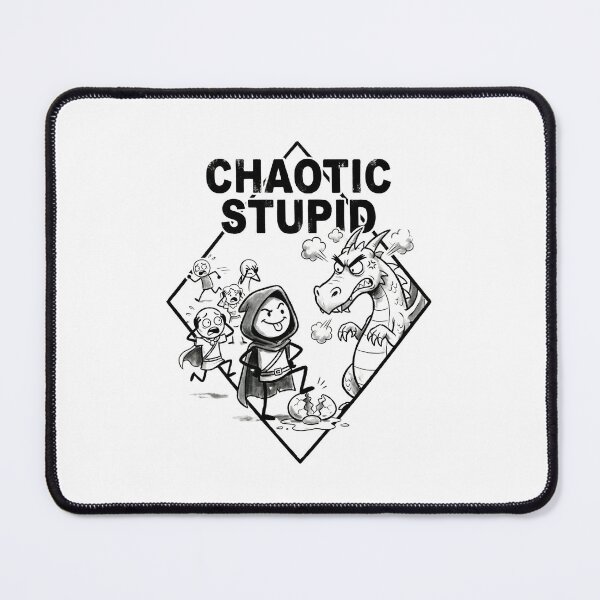 Item preview, Chaotic Stupid Dragon Egg Funny Gamer Cartoon designed and sold by Fenay Designs.