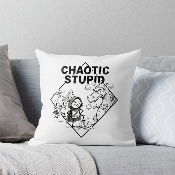 Item preview, Chaotic Stupid Dragon Egg Funny Gamer Cartoon designed and sold by Fenay Designs.