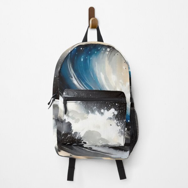 Item preview, Midnight Wave – Contemporary Sumi-e designed and sold by StudioKansai.