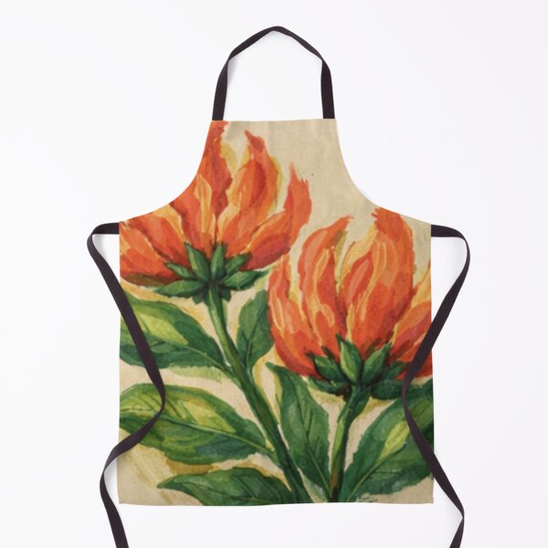 Item preview, Flame Lily Series No.3 Botanical Floral Cushion Cover designed and sold by Nikkiart24.redbubble.com.