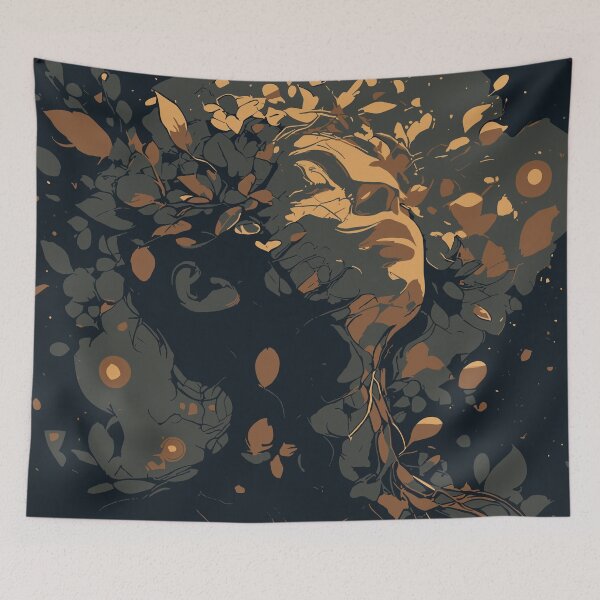 Item preview, Hemera (Human Nature No. 7) - Figurative Biophilic Vector Art designed and sold by Danford Biophilic.