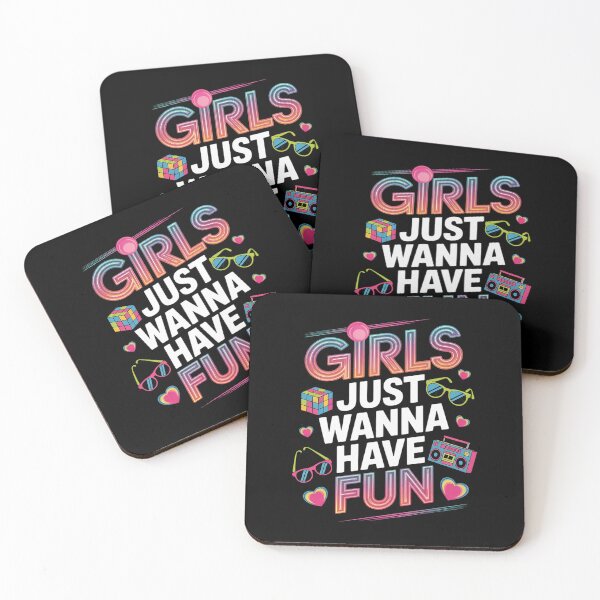 Item preview, Awesome 80's Girls Just Wanna Have Fun 1980s 7 designed and sold by angolinnArt.