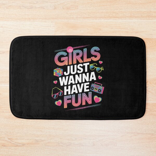 Item preview, Awesome 80's Girls Just Wanna Have Fun 1980s 7 designed and sold by angolinnArt.