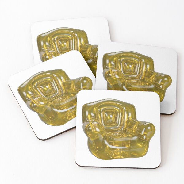 Item preview,  Frutiger Aero Glossy 3D Inflatable Chair Y2K Aesthetic designed and sold by NostalgiaOS.