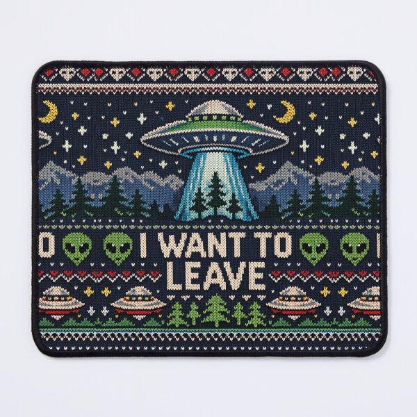 Item preview, UFO knit design: I Want To Leave designed and sold by Mauswohn.