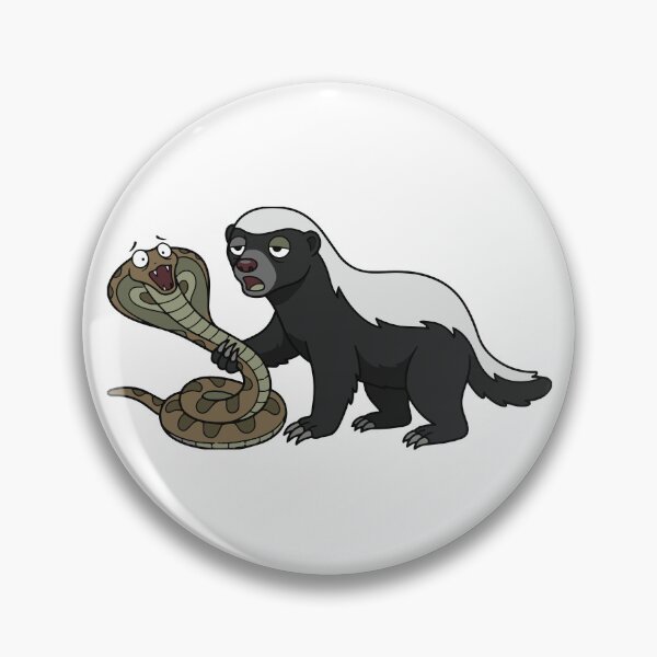 Item preview, Eats Cobras For Breakfast Honey Badger Art designed and sold by Petzzz.