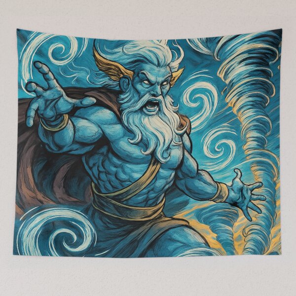 Item preview, God of wind | Comics stylCartoone -  designed and sold by ComicsFactory.