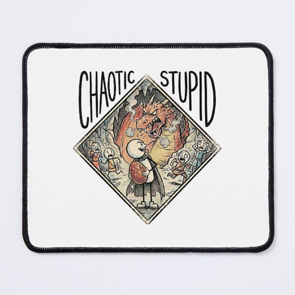 Item preview, Chaotic Stupid Stealing Dragon Egg Retro Art designed and sold by Fenay Designs.