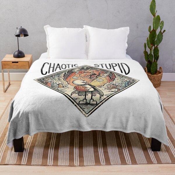 Item preview, Chaotic Stupid Stealing Dragon Egg Retro Art designed and sold by Fenay Designs.