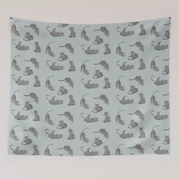 Item preview, Grey Tabby Kittycats designed and sold by napcatreborn.