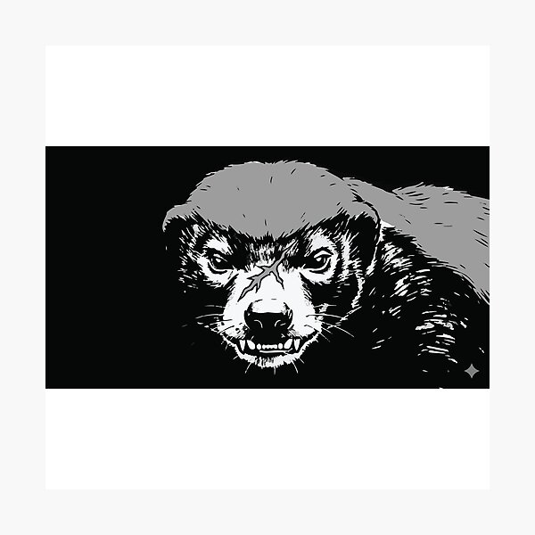 Item preview, Fear Is A Choice Honey Badger Motivational designed and sold by Petzzz.