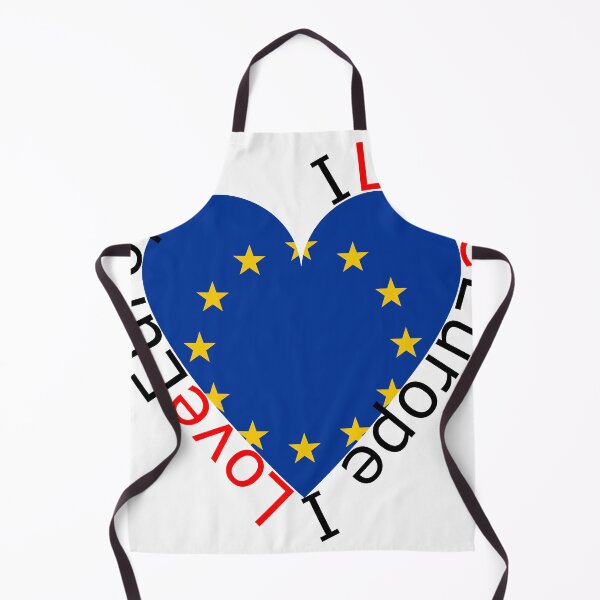 Item preview, I Love Europe  Heart designed and sold by TheIconSmith.