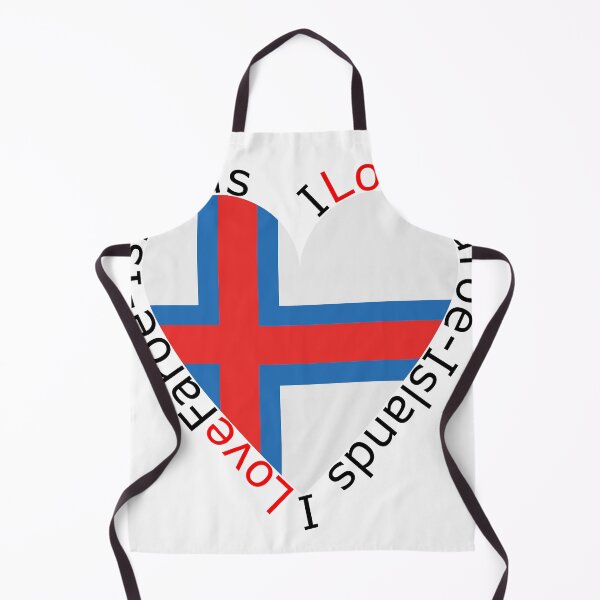 Item preview, I Love Faroe Islands  Heart designed and sold by TheIconSmith.