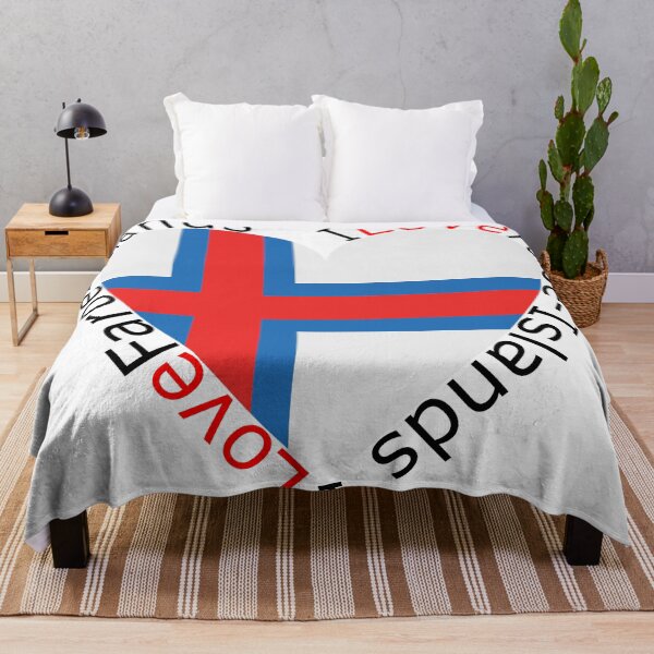 Item preview, I Love Faroe Islands Heart designed and sold by TheIconSmith.