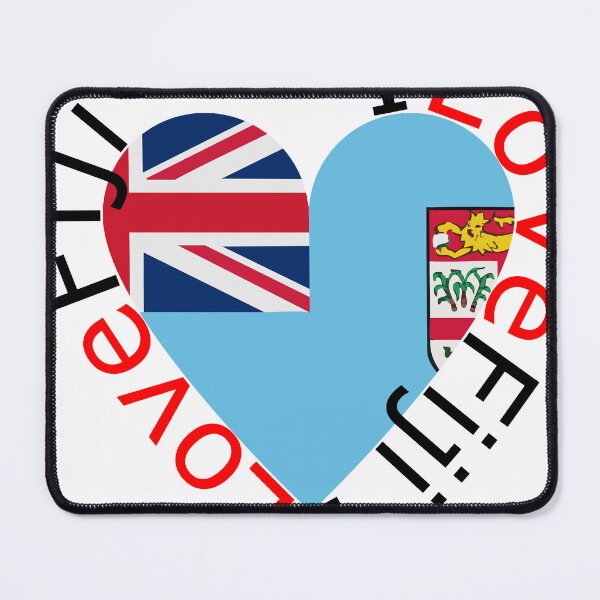 Item preview, I Love Fiji Heart designed and sold by TheIconSmith.