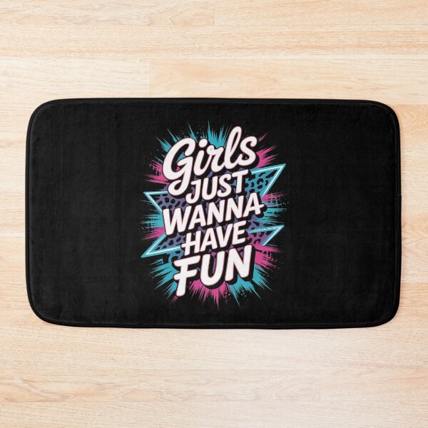 Item preview, Awesome 80's Girls Just Wanna Have Fun 1980s Birthday Girl designed and sold by angolinnArt.