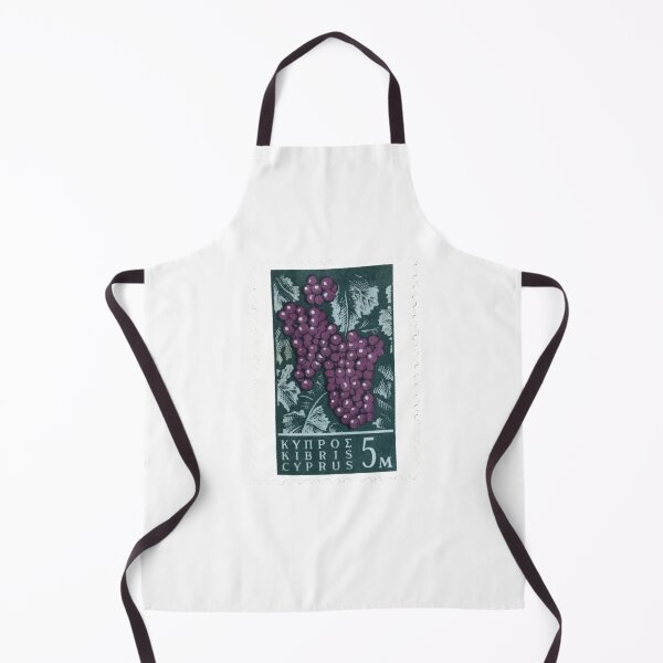 Item preview, Cyprus Purple Grapes Vintage Postage Stamp designed and sold by red-amber65.