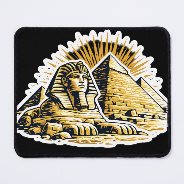Item preview, Great Pyramids of Giza – Ancient Egypt Wonder Sticker designed and sold by DrizzyV.
