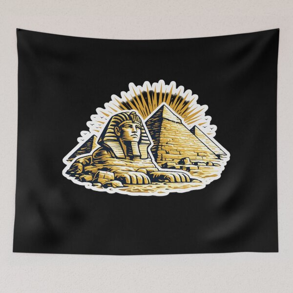Item preview, Great Pyramids of Giza – Ancient Egypt Wonder Sticker designed and sold by DrizzyV.