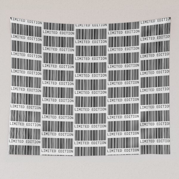 Item preview, limited edition barcode designed and sold by inainart.