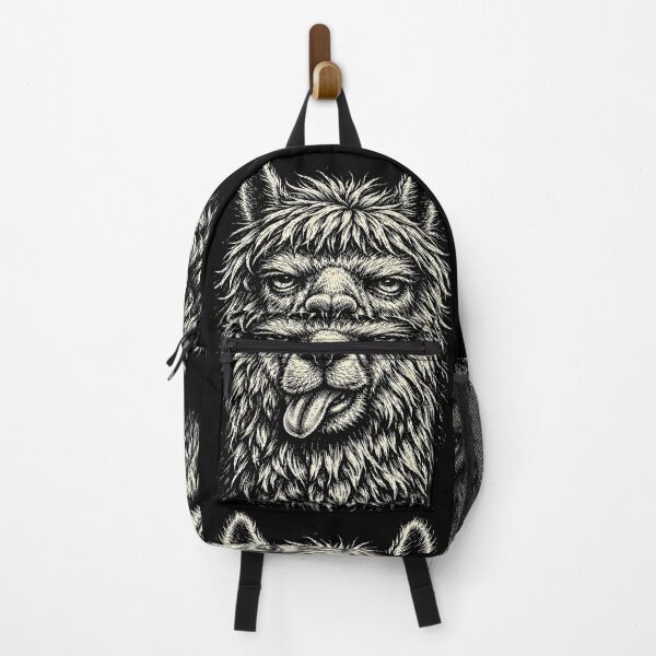 Item preview, Llama Sticking Tongue Out In Playful attitude Animal Meme designed and sold by erozzz.