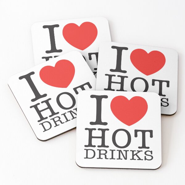 Item preview, I Love Hot Drinks designed and sold by shitpostee.