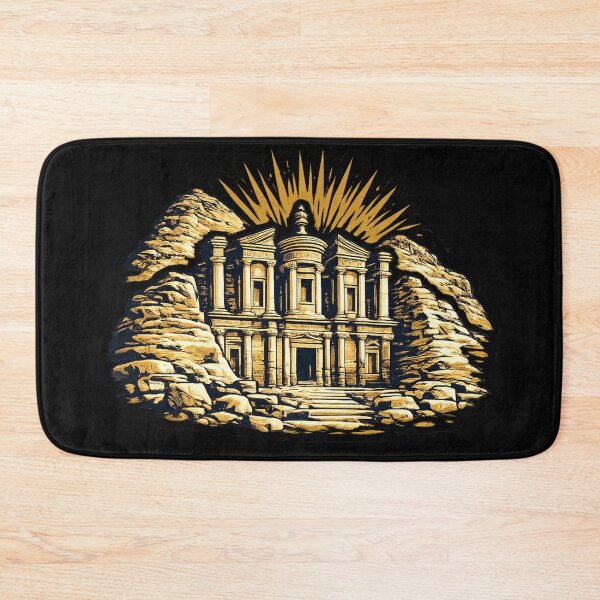 Item preview, Petra Treasury – Ancient Nabataean City Sticker designed and sold by DrizzyV.