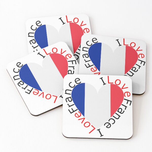 Item preview, I Love France  Heart designed and sold by TheIconSmith.