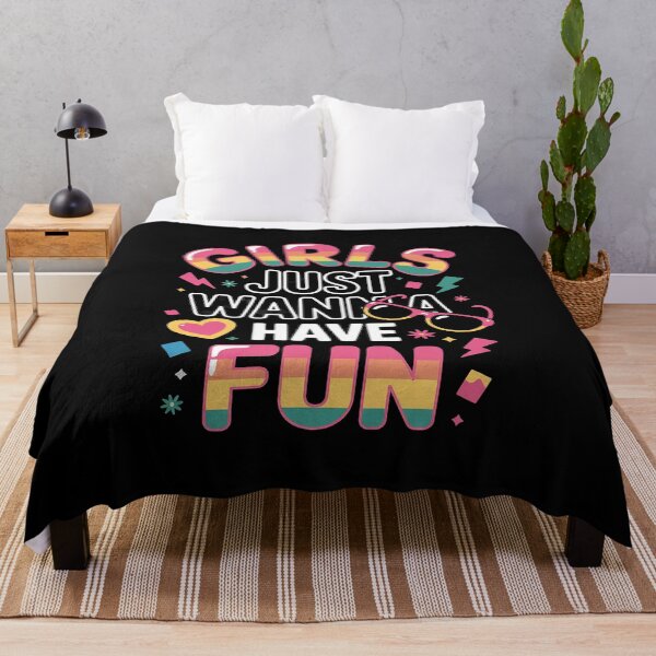 Item preview, Awesome 80's Girls Just Wanna Have Fun 1980s Girls 80s 3 designed and sold by angolinnArt.