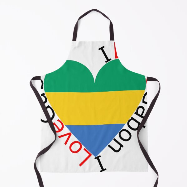 Item preview, I Love Gabon Heart designed and sold by TheIconSmith.