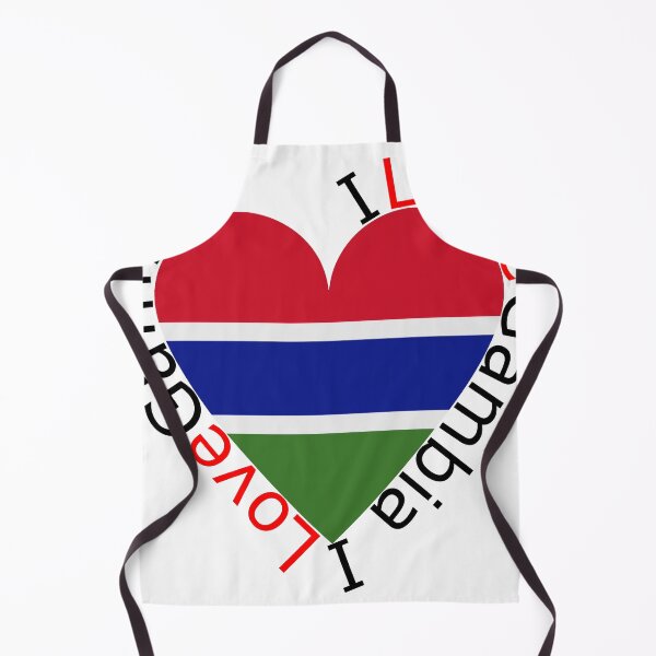 Item preview, I Love Gambia  Heart designed and sold by TheIconSmith.