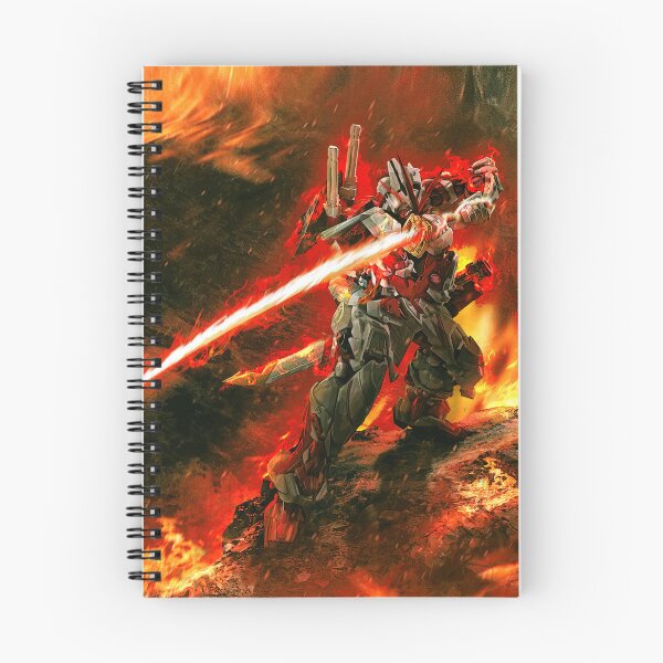 Item preview, full armor Astray Red Frame on fire samurai mecha designed and sold by sabartgunpla.