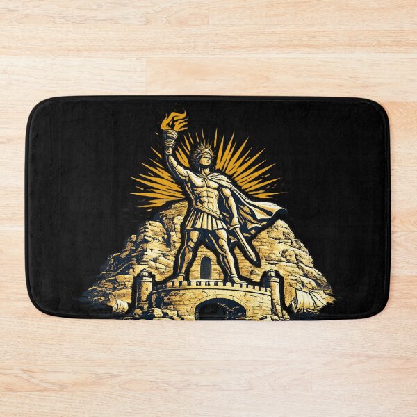 Item preview, Colossus of Rhodes – Ancient Greek Mythology Sticker designed and sold by DrizzyV.