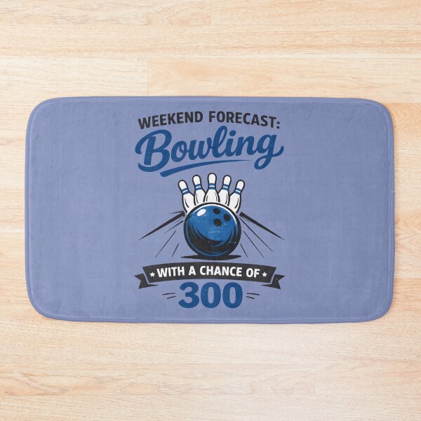 Item preview, Weekend Forecast  Bowling With A Chance Of 300 designed and sold by HowToCanadian.