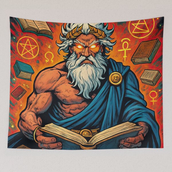 Item preview, God of wisdom | Comics stylCartoone -  designed and sold by ComicsFactory.