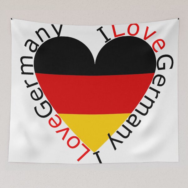 Item preview, I Love Germany  Heart designed and sold by TheIconSmith.